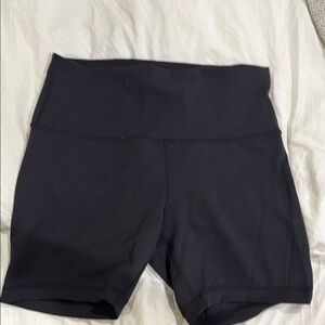 Women's Black High-Waisted Shorts